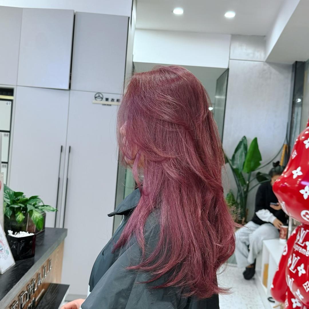 01年宝妈日常和老公开理发店记➕烟肤颜