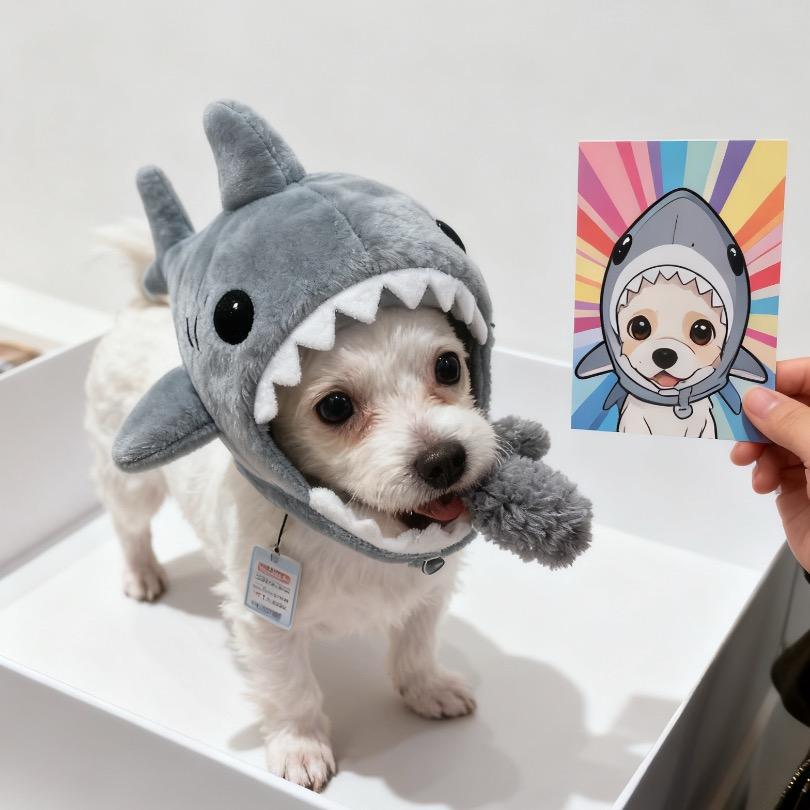 嘟嘟是只小比熊（剃毛版）