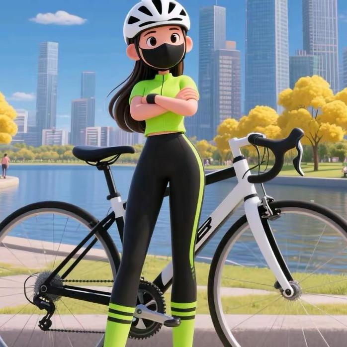 婷儿骑车不快🚴🏻‍♀️