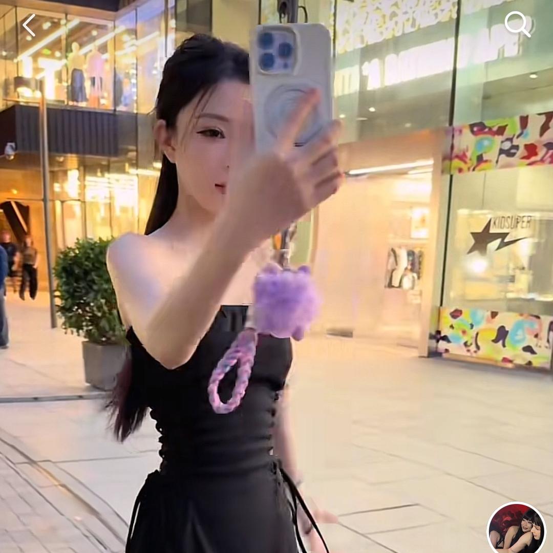萱儿街拍