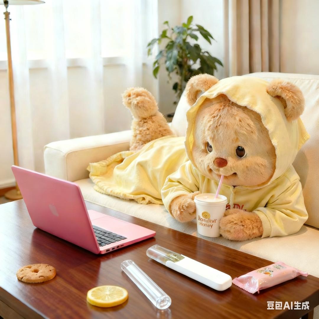 卖鸭嘴冰爆的女孩