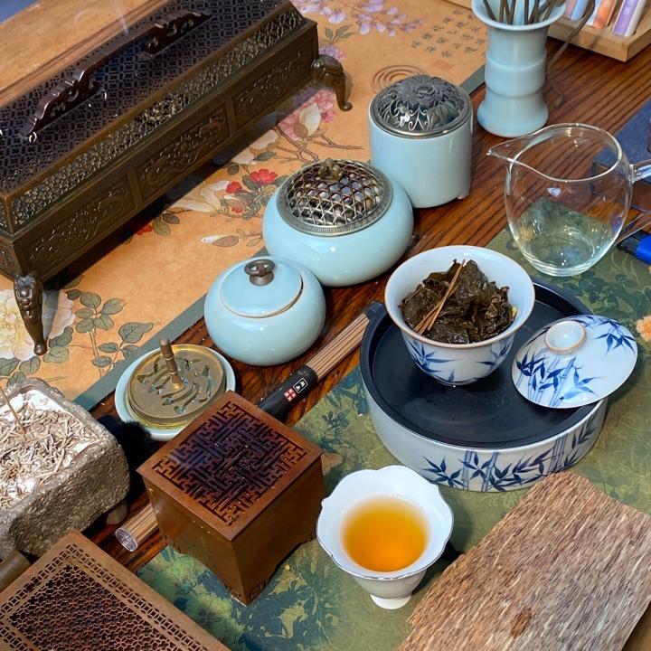 金姐爱喝茶品香