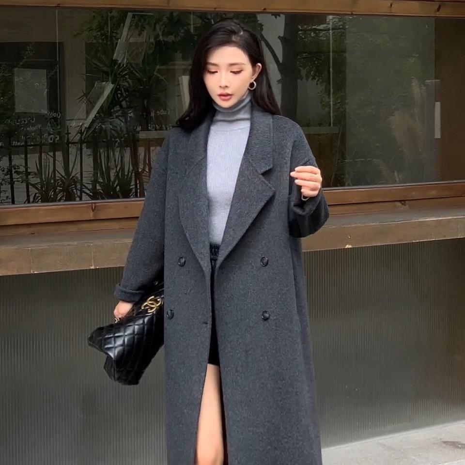 七彩花生高定轻奢大衣