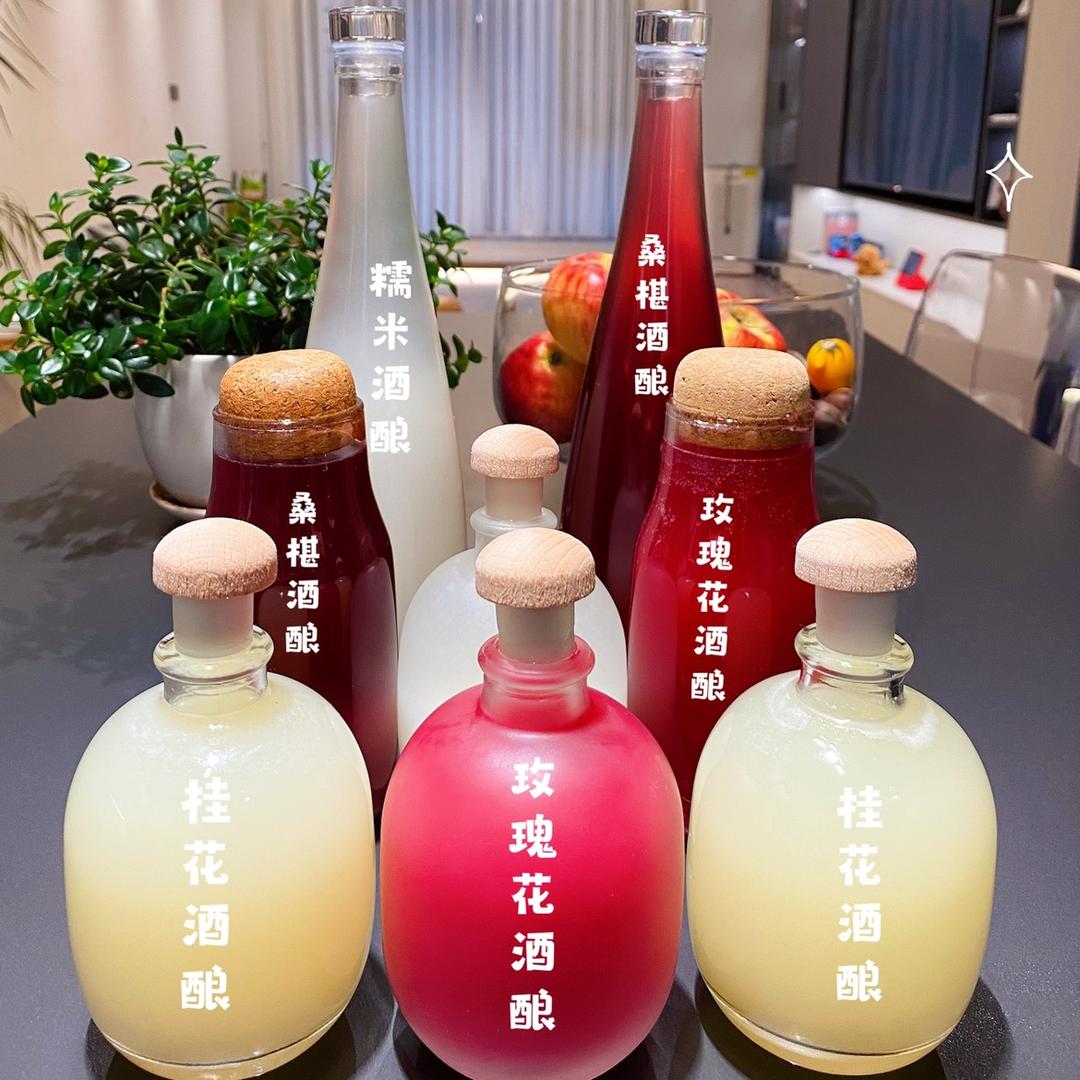 爆爆美食（甜酒曲在橱窗）