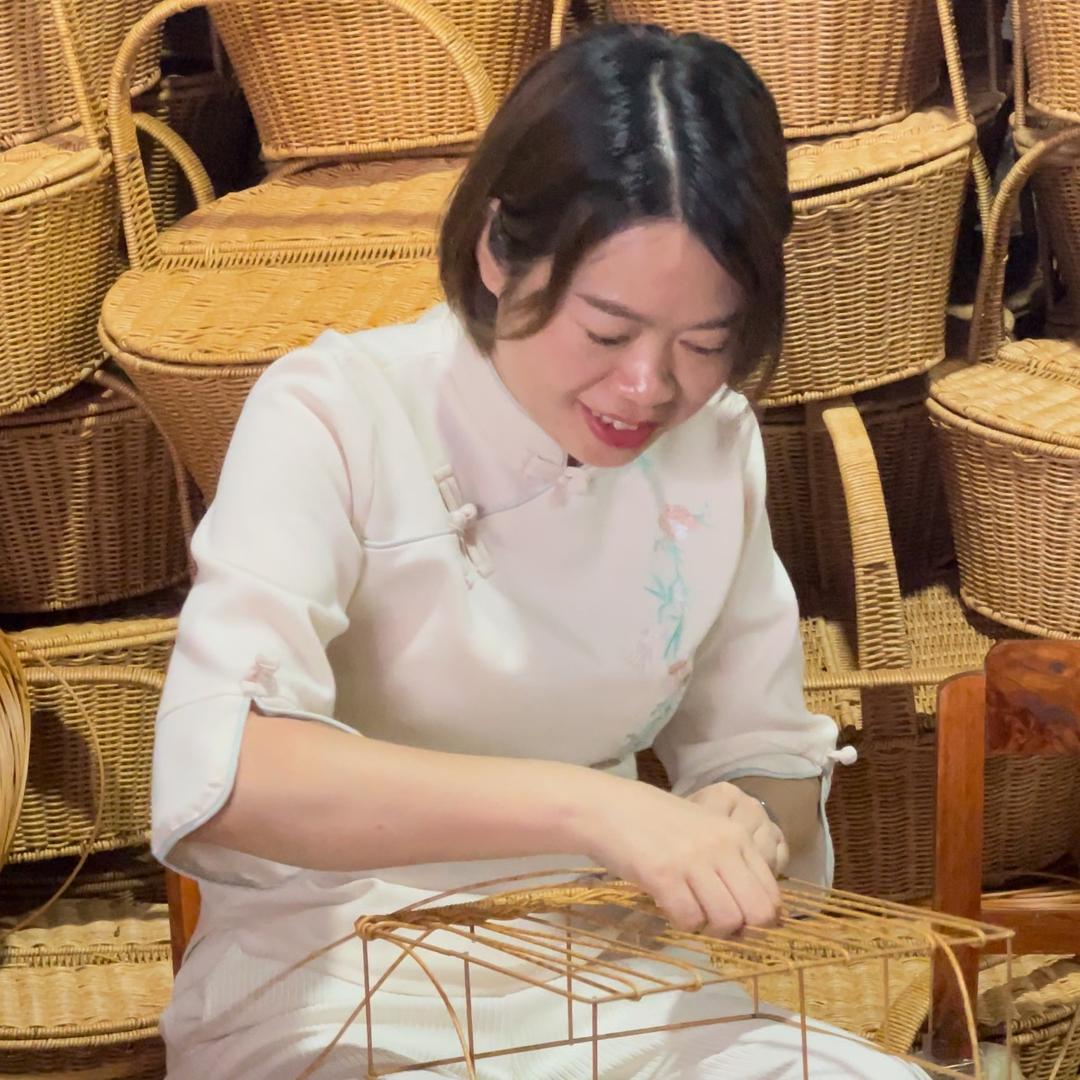 博白藤编姐