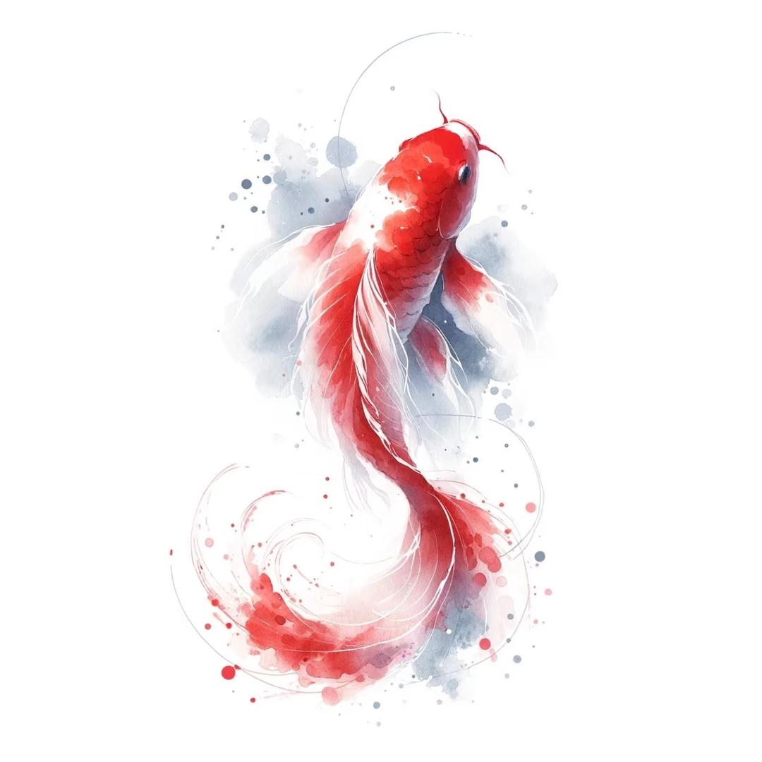 一尾红鲤