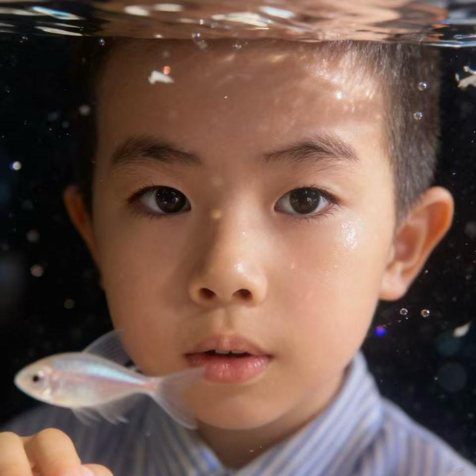 洋洋羊的羊在杨树下看羊