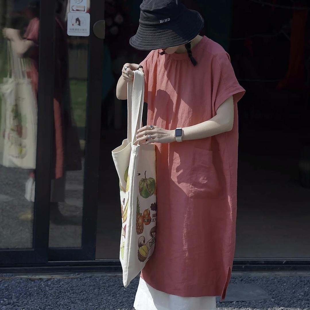 川沐亚麻女装