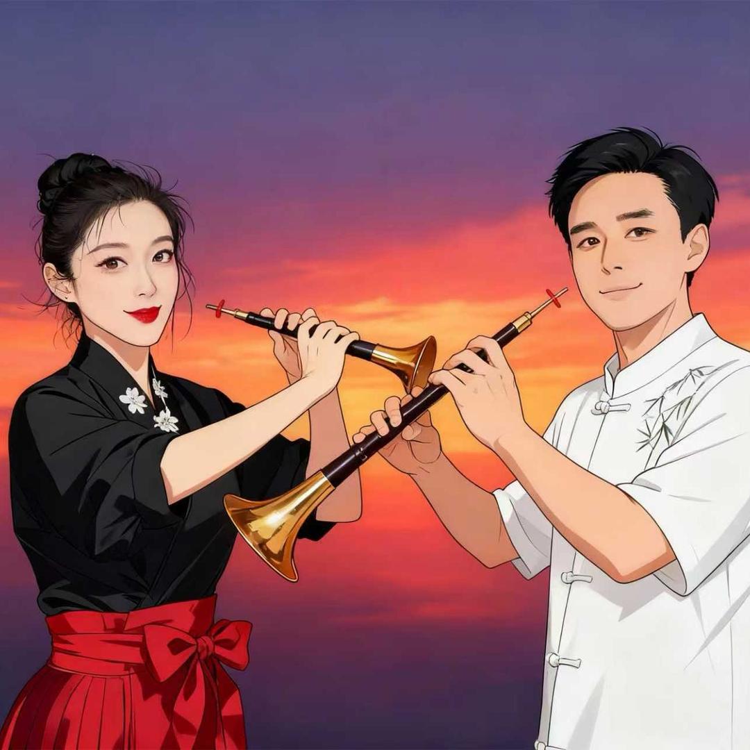 大娟与小震山东歌舞剧院