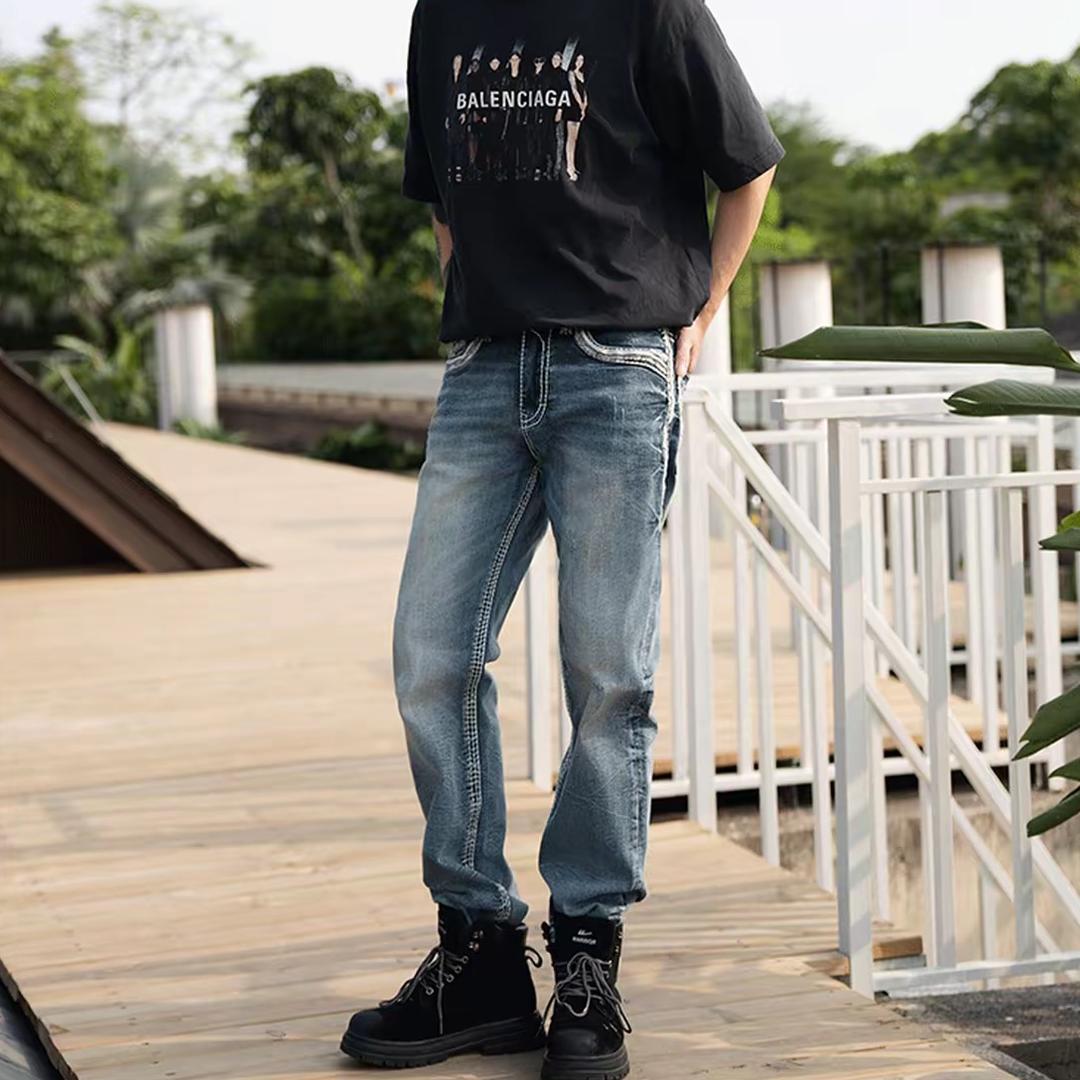RESTING欧美潮牌牛仔