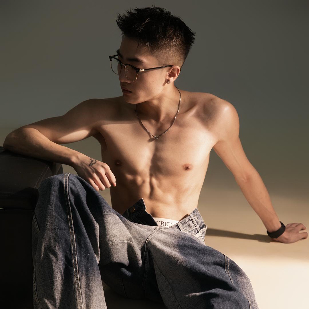 我有八腹肌