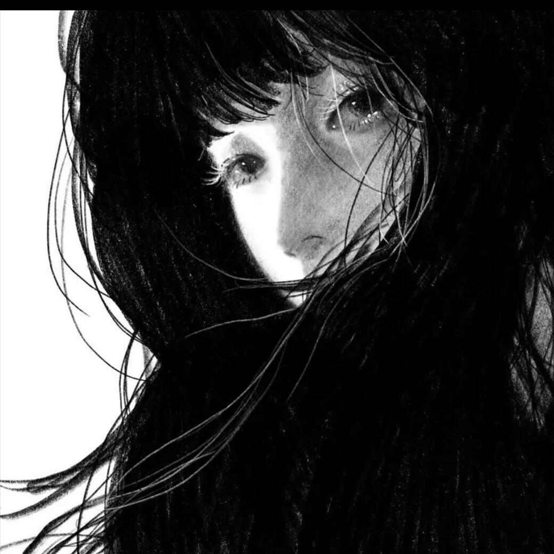 上弦月.