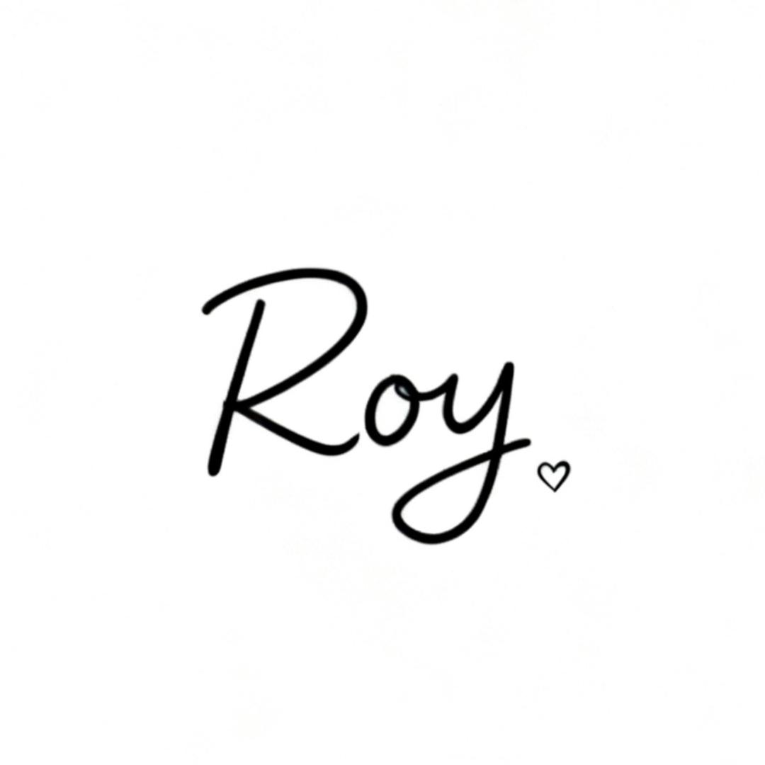 🐠Roy ᯤ⁶ᴳ   (读作肉一)