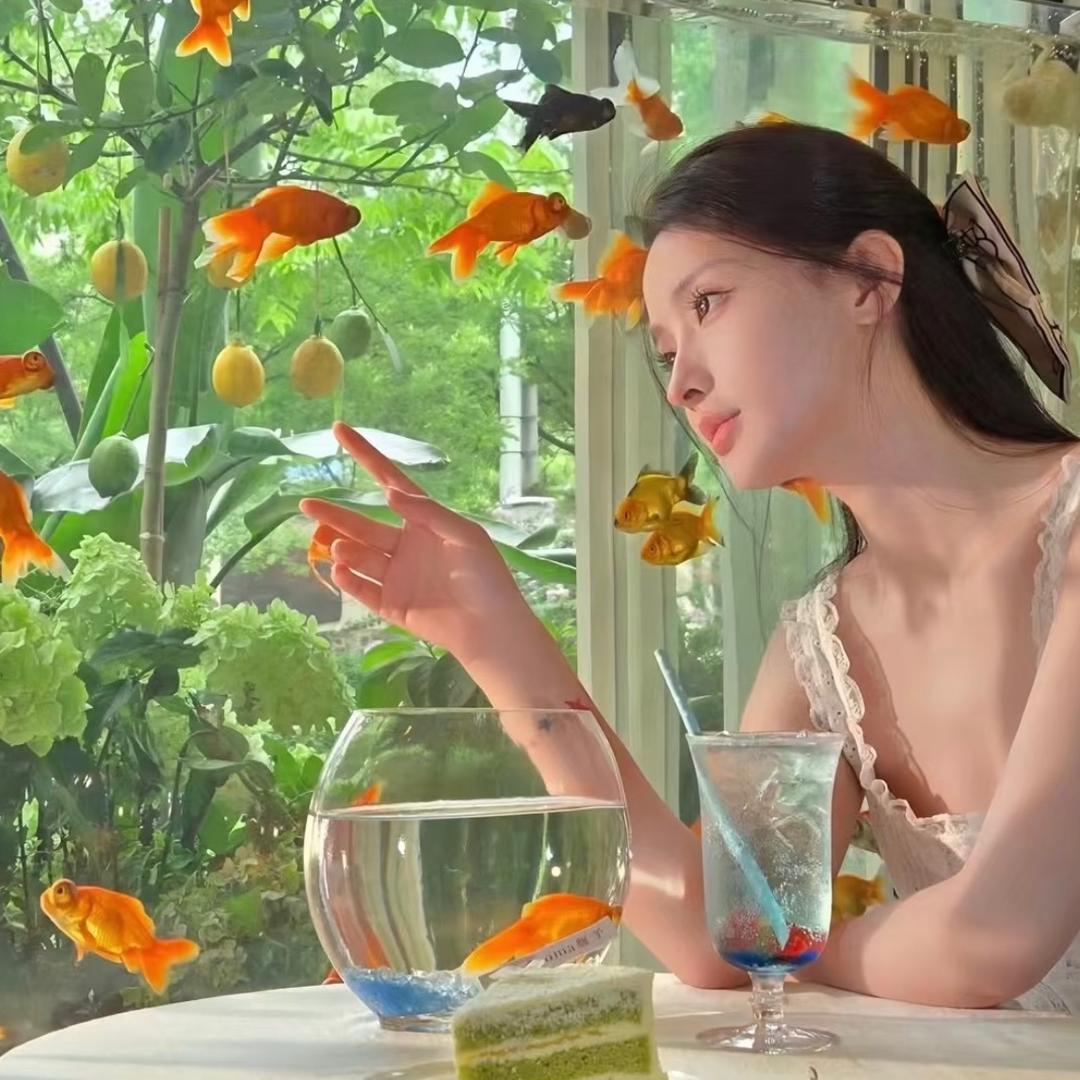 美丽的金水女士