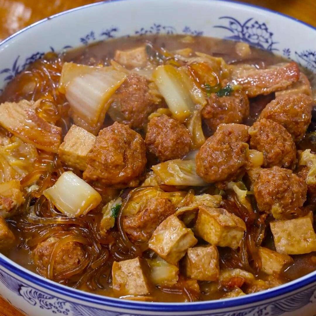 太平庄大锅菜 农村蒸碗