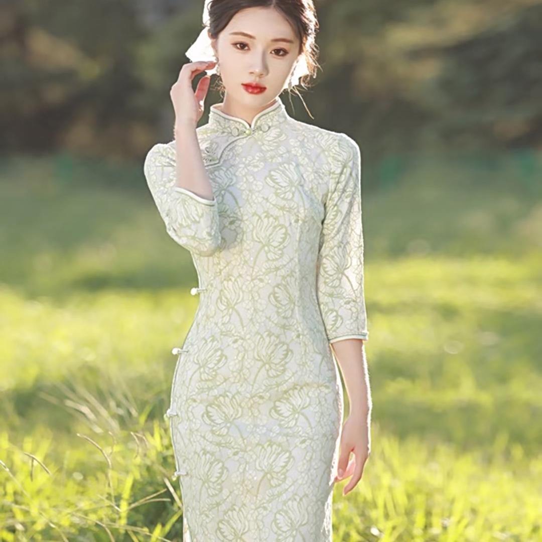 苏绫旗袍