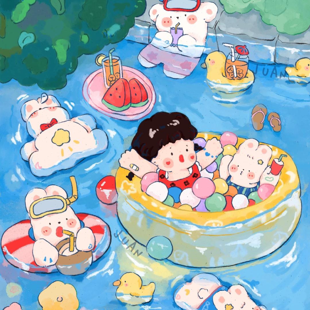 海绵堡堡泳池工厂店