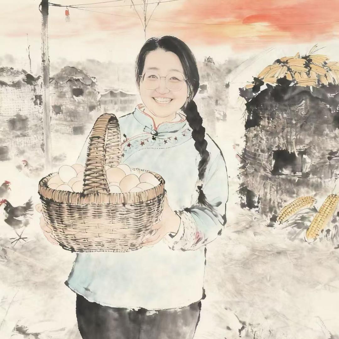 老张散养土鸡蛋