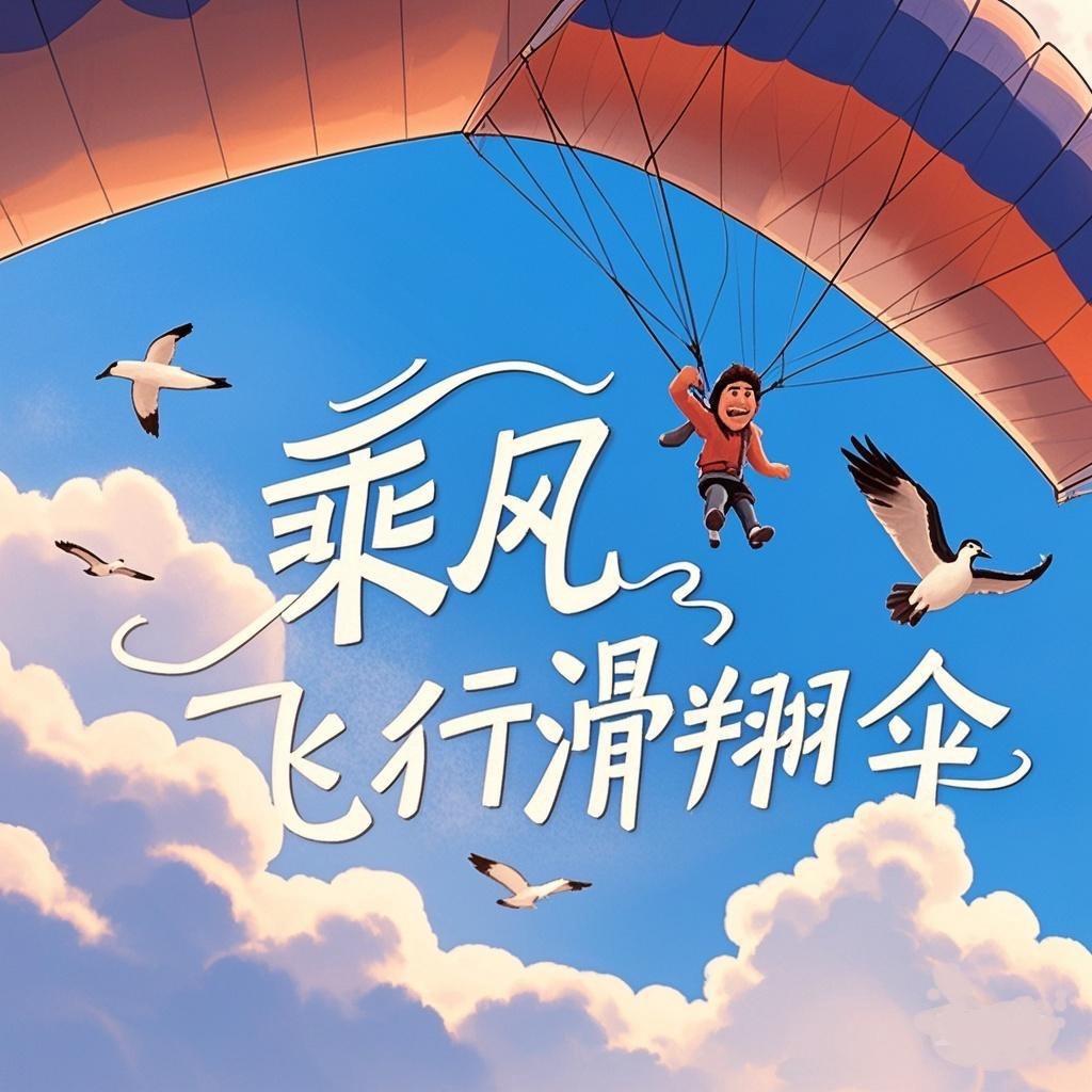乘风飞行～滑翔伞