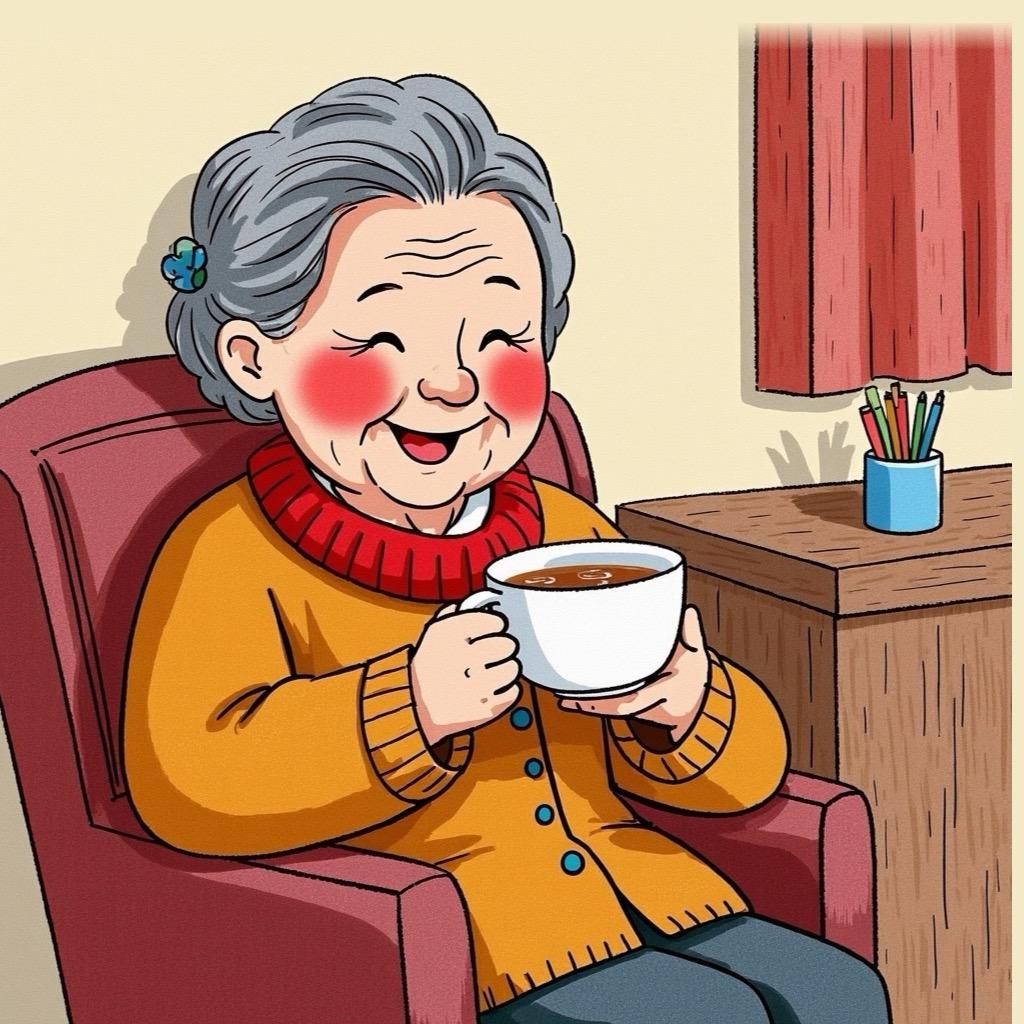 治愈系老奶奶