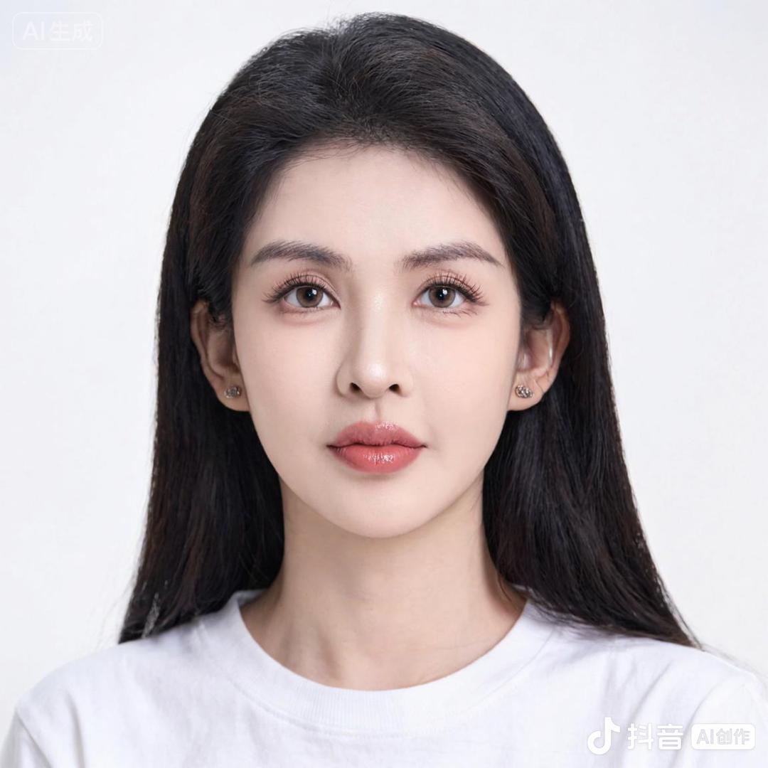 脸上挂着两个美妆蛋