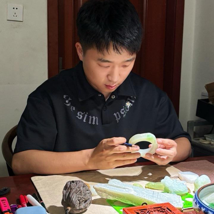 新疆玉雕樊师傅