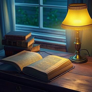 小喵～安晚读书