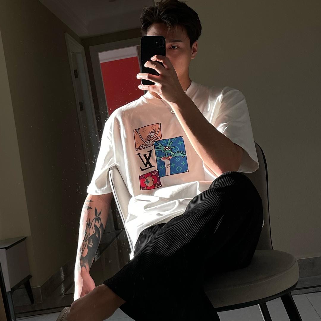 他