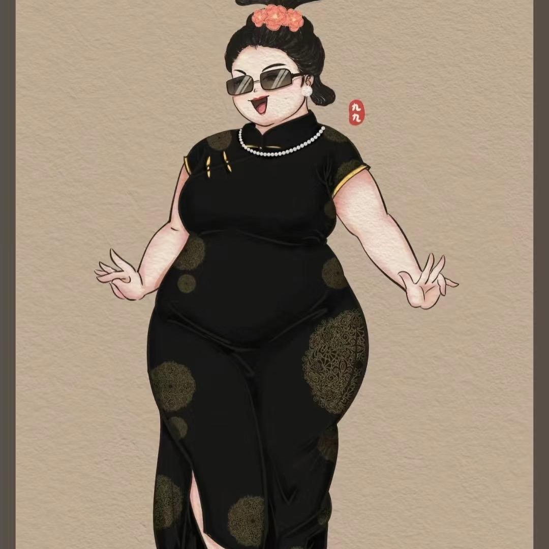 肉肉姐微胖大码女装