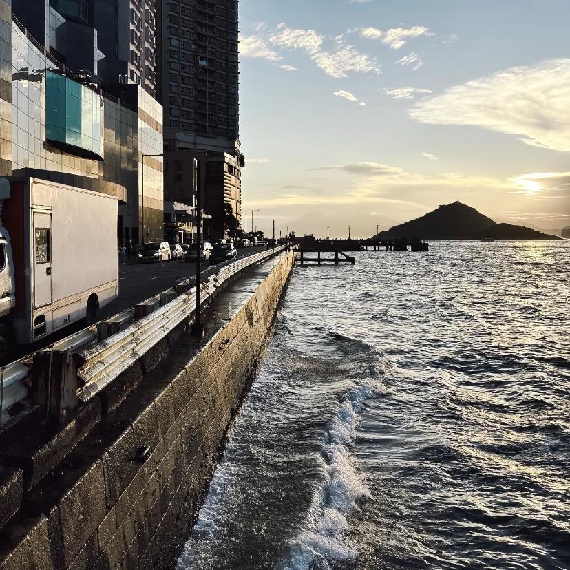 没见过海