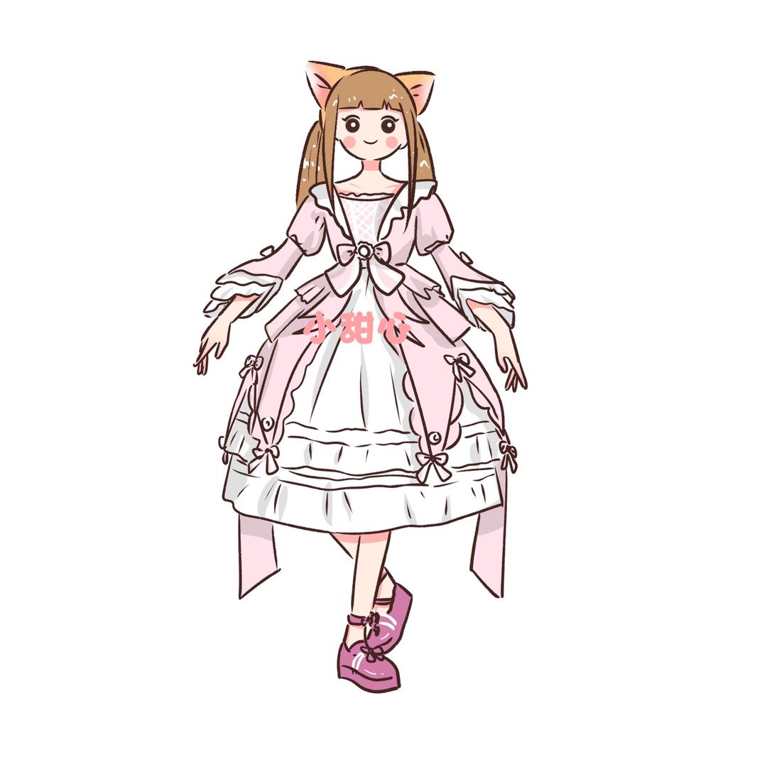 萌妹儿小甜心(地铁逃生)@抖音