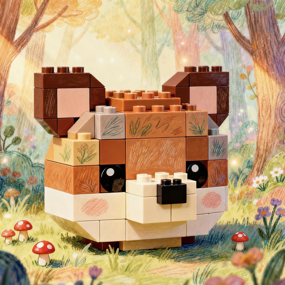 喜居乐积木桌原创