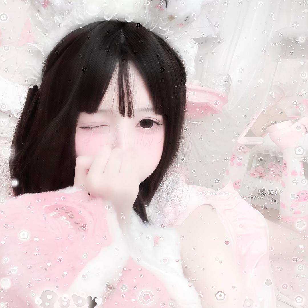 小粉发夹