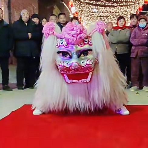山东小白狮（祭拜）（醉狮）小贺