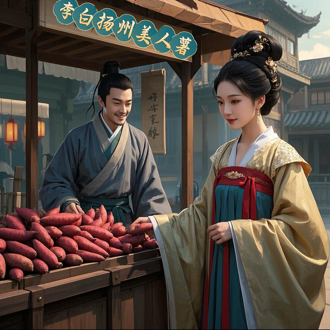 李白种的扬州美人薯