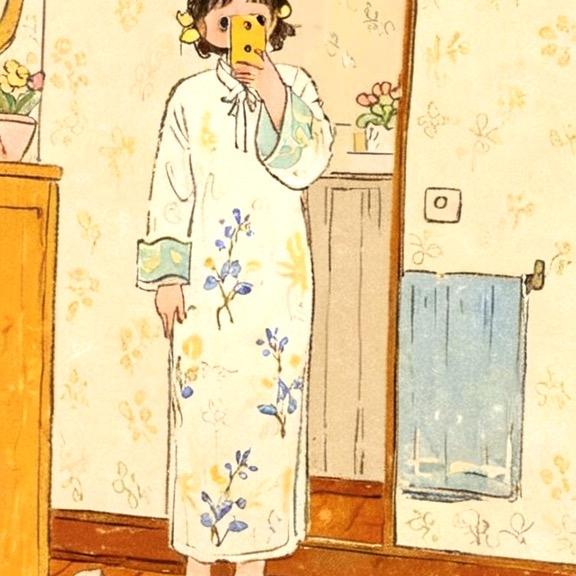 155的八月（旗袍现货，偶尔待飞日韩）