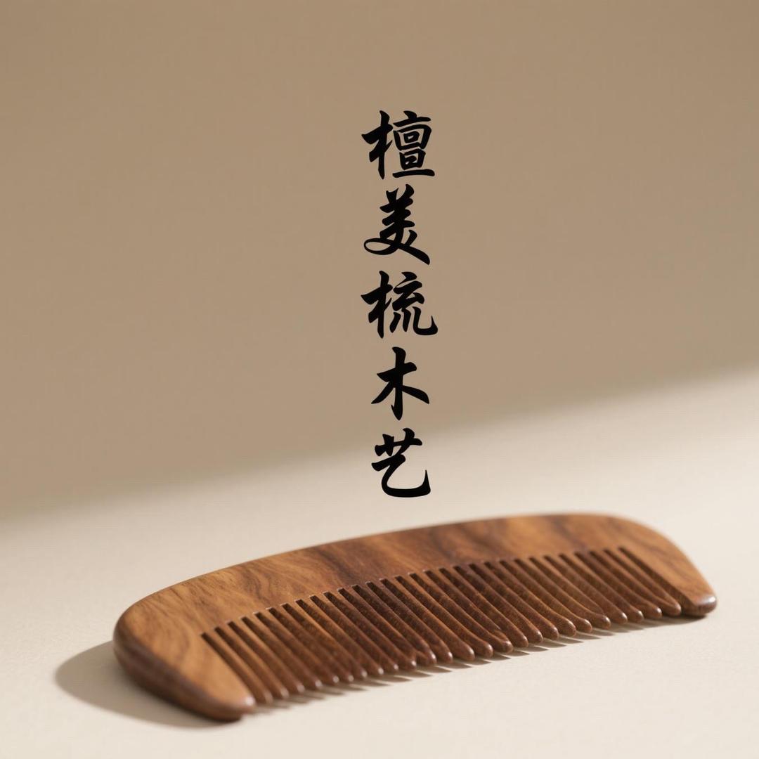 檀美梳木艺