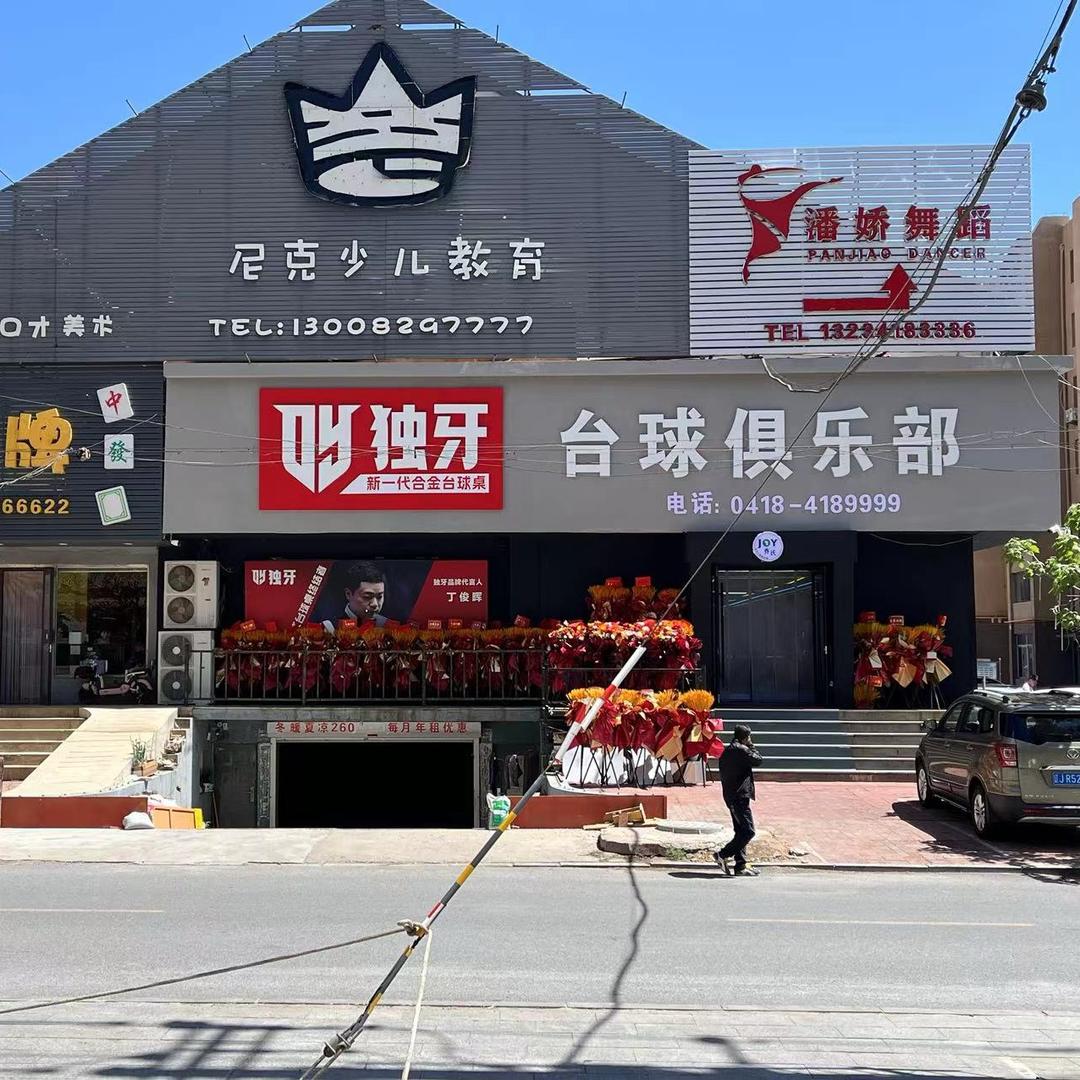 阜新独牙台球俱乐部