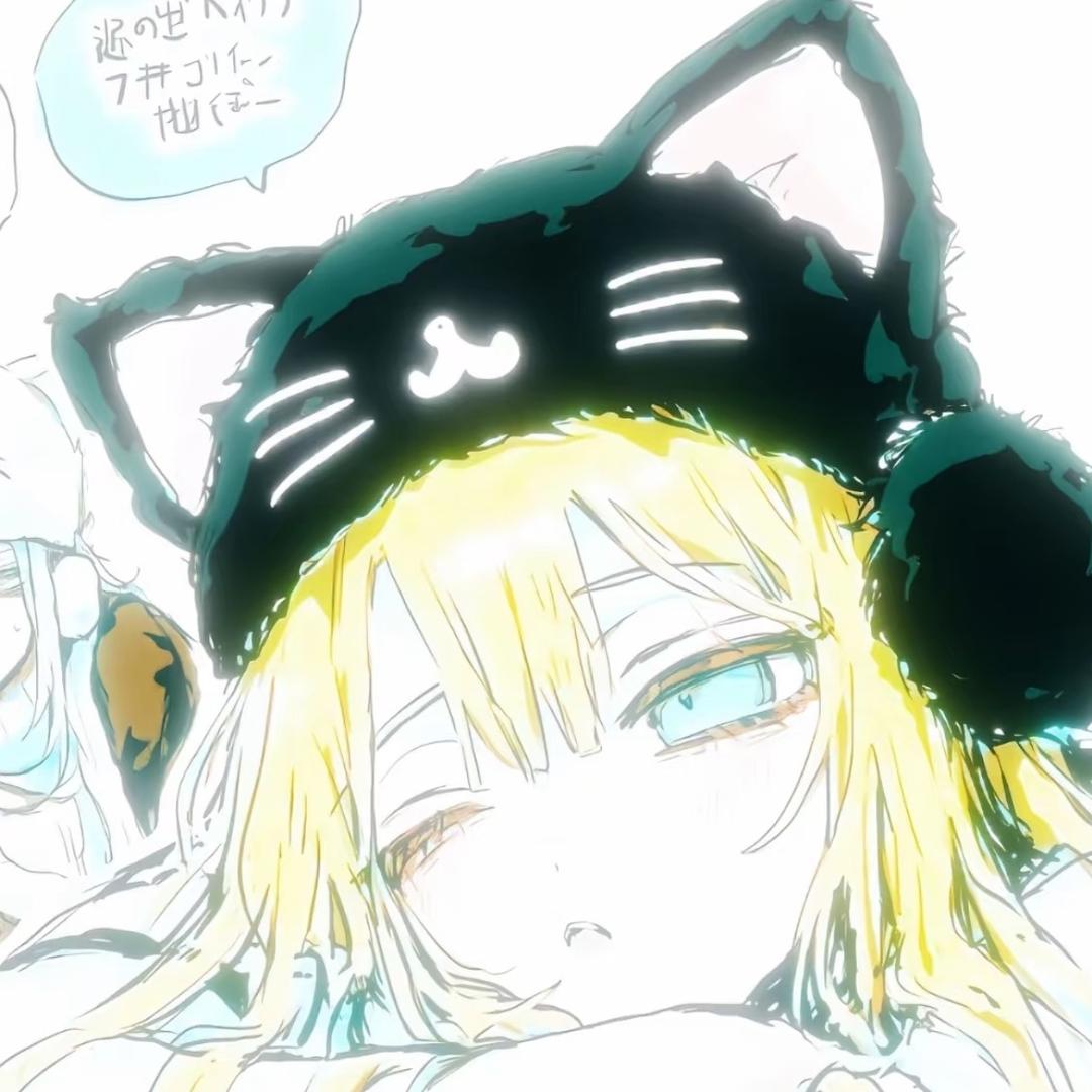 猫咪与蓝色