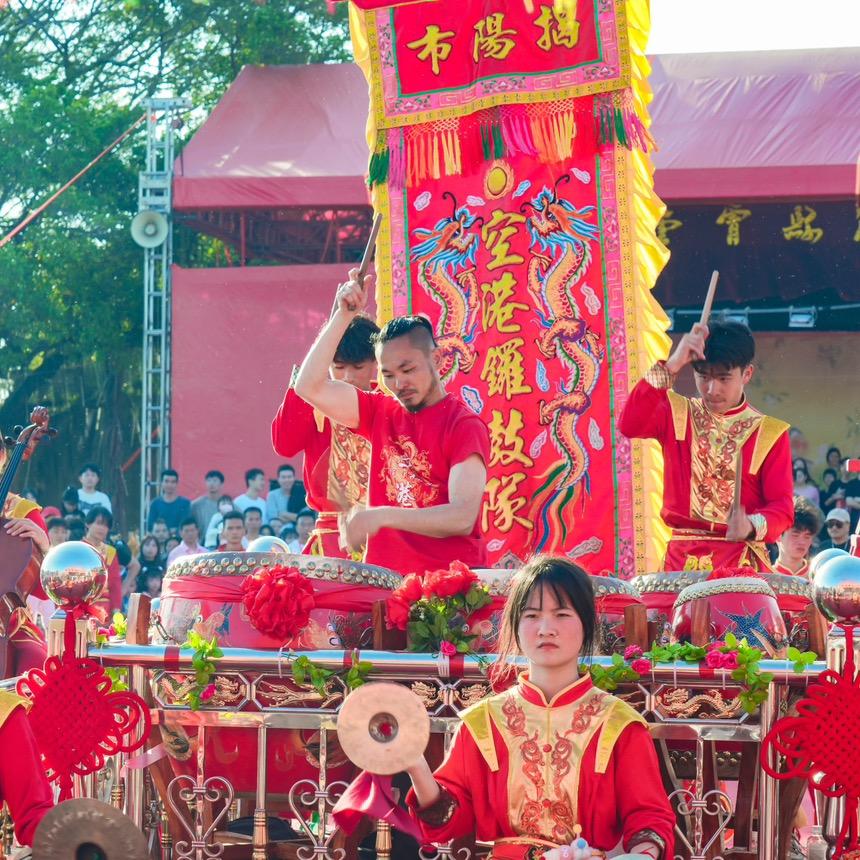 空港大锣鼓队（黄旭敏）