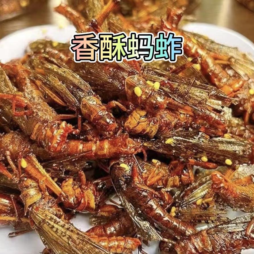 品味 生鲜蚂蚱