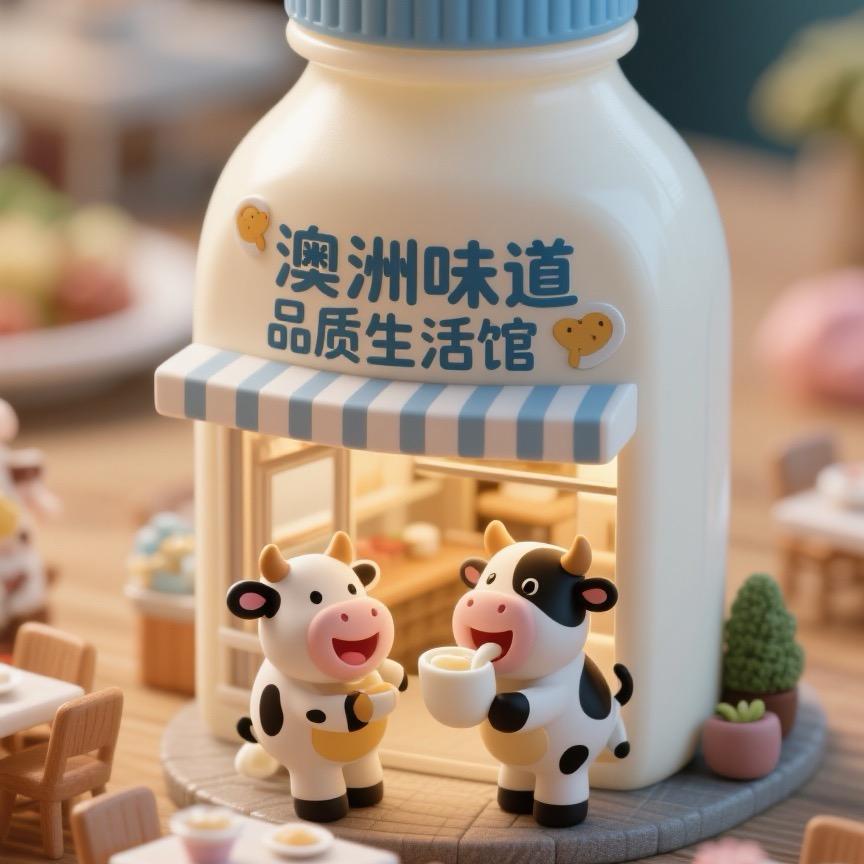 澳洲味道草饲牛奶