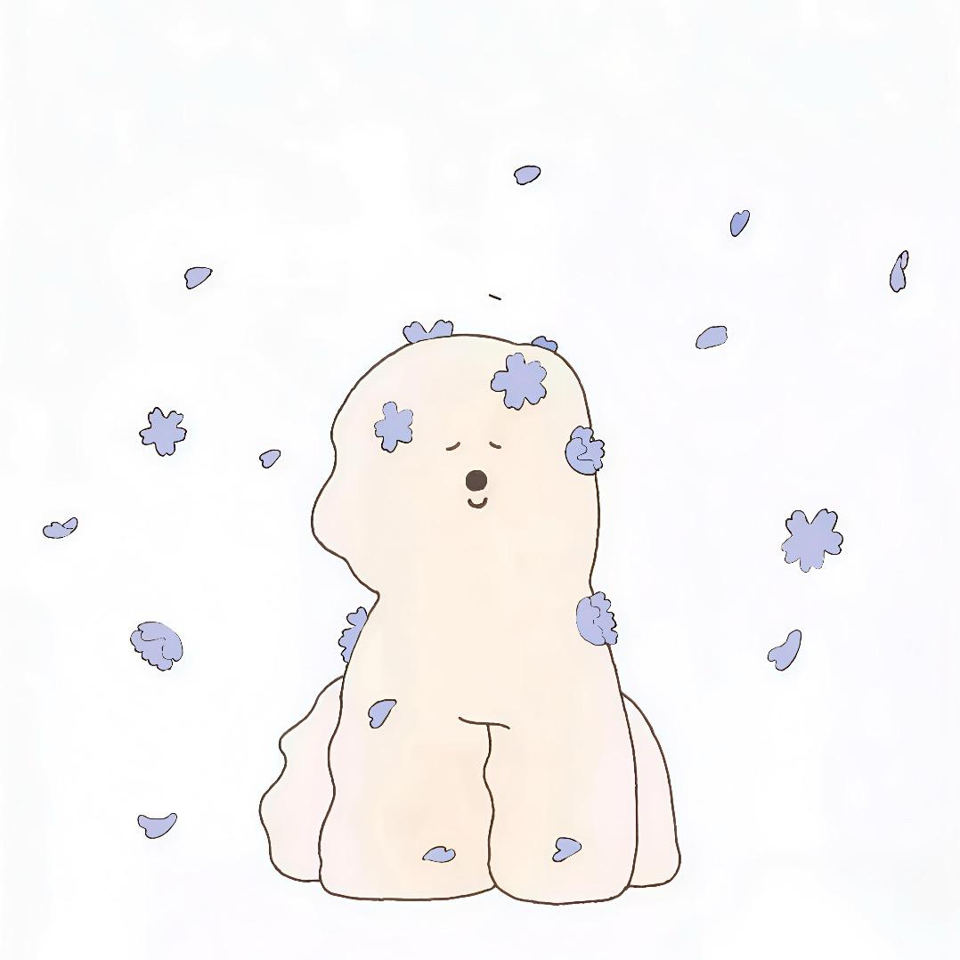 想睡觉.