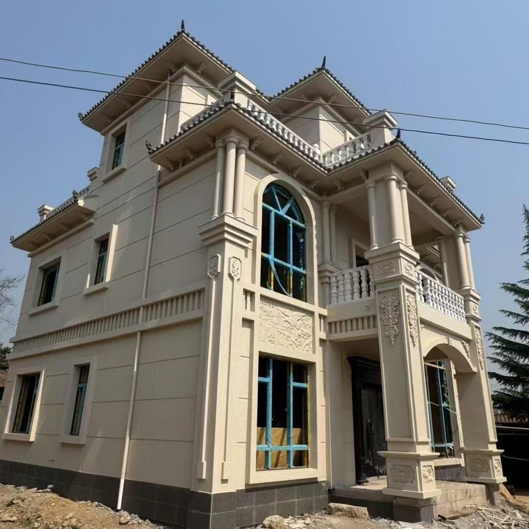 合川老梁别墅涂装