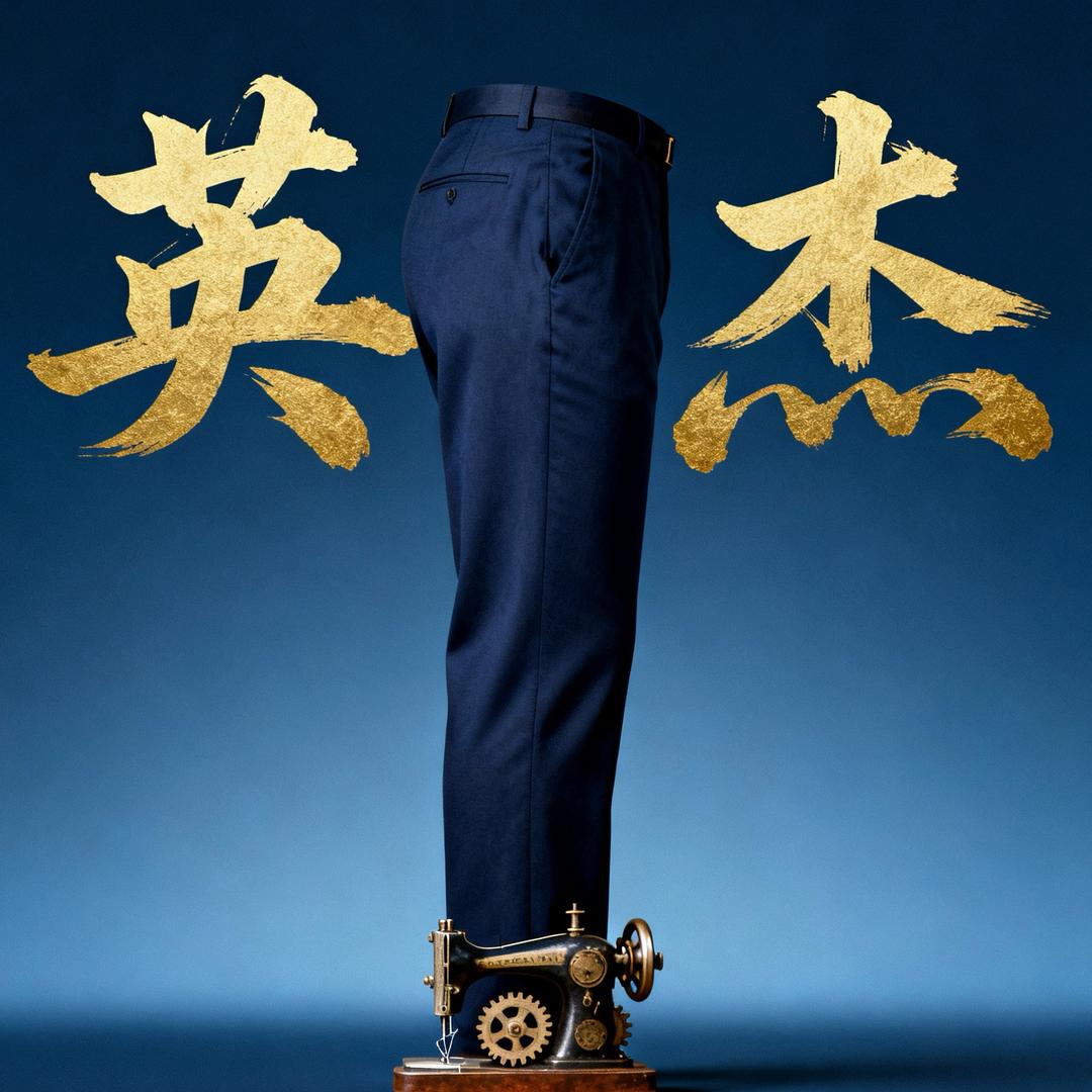 广州品牌男装裤英杰工厂🏭