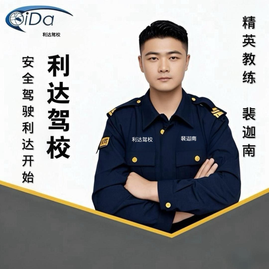 利达驾校 裴队长
