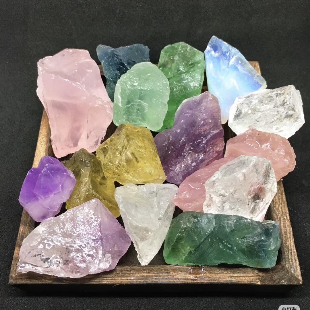 毛毛的水晶原石