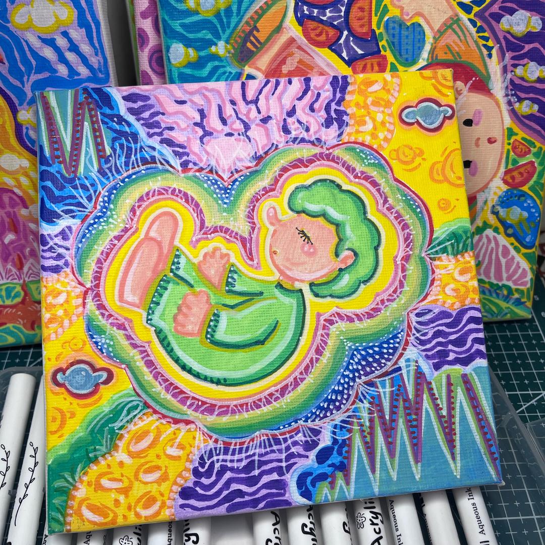 lili女士(疯狂绘画中）