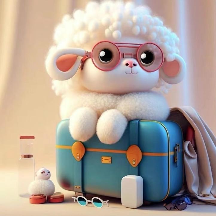 一只羊🐑