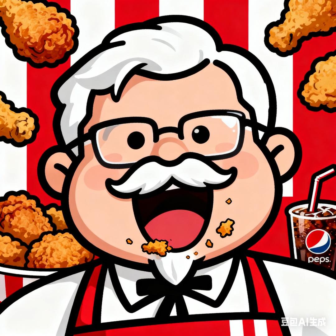 肯德基疯狂星期四代吃嘴替